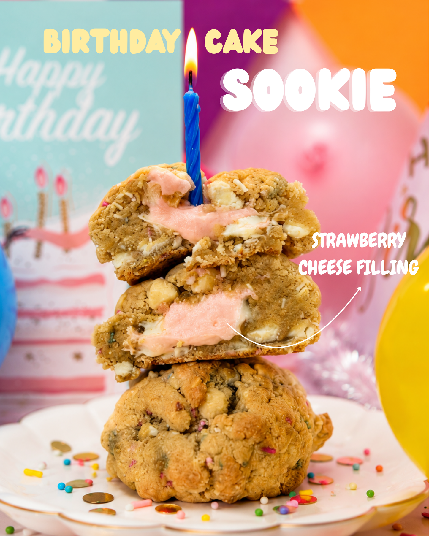 Birthday Cake Sookie – June Flavor of the Month